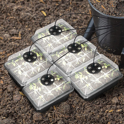 Bandeja de Germinación 12 Celdas con Lámpara LED - Image 21