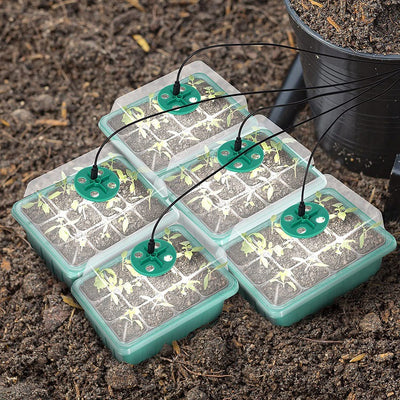 Bandeja de Germinación 12 Celdas con Lámpara LED - Image 23