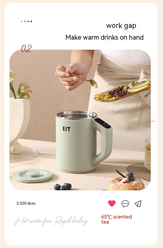 Taza Calentadora Eléctrica Portátil para Viajes - Image 26