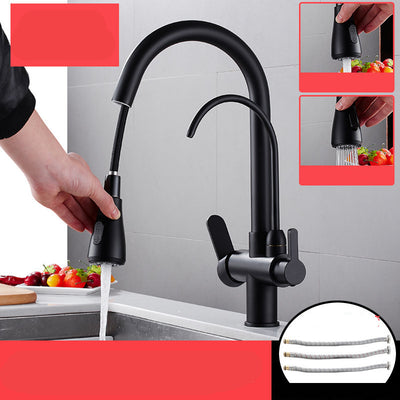 Grifo de Cocina Extraíble 3 en 1 con Agua Caliente y Fría - Image 8