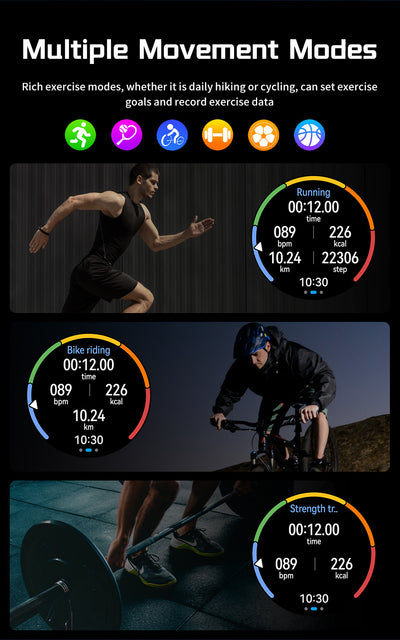 Reloj Inteligente con Monitoreo de Oxígeno en Sangre y Llamadas Bluetooth - Image 22