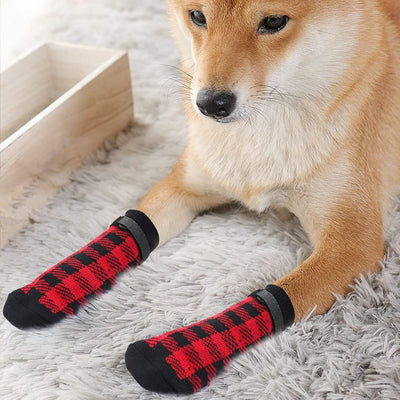 Calcetines Antideslizantes para Perros Medianos y Grandes - Botas Protectoras Silenciosas - Image 25