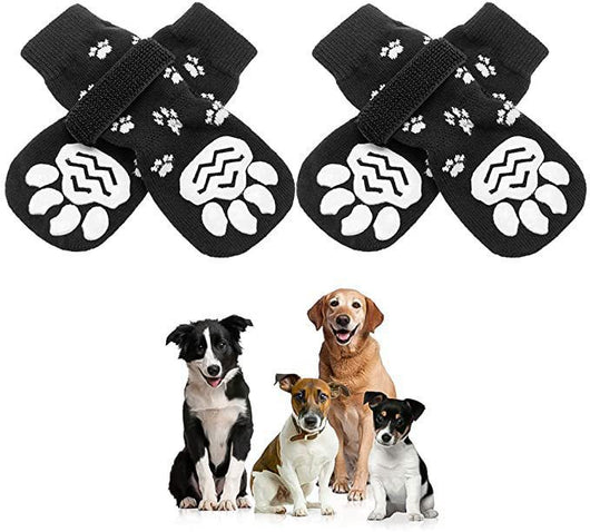Calcetines Antideslizantes para Perros Medianos y Grandes - Botas Protectoras Silenciosas - Image 28