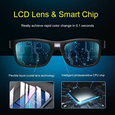 Gafas de Sol Polarizadas con Tecnología LCD de Cambio de Color - Image 9