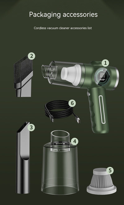 Aspiradora Inalámbrica Portátil para Auto y Hogar - Image 21