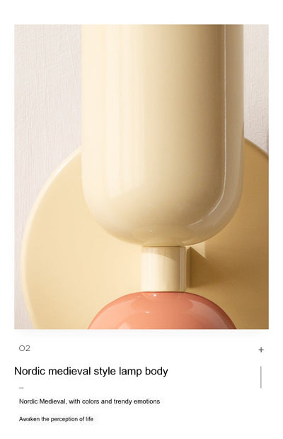 Lámpara de Pared Doble Estilo Vintage Crema para Dormitorio y Habitación Infantil - Image 50