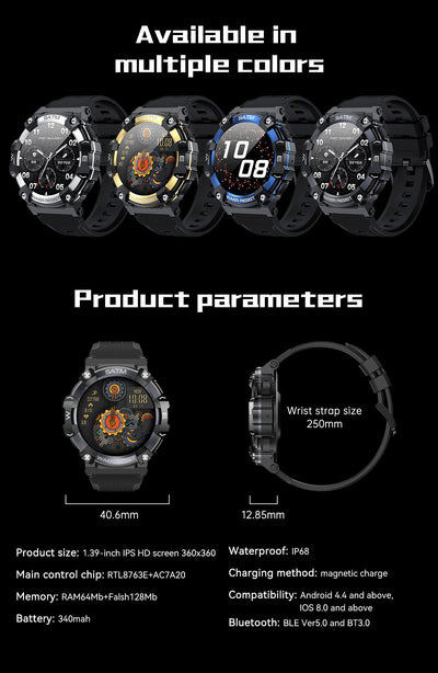 Reloj Inteligente con Monitor de Frecuencia Cardíaca y Análisis de Sueño - Image 17