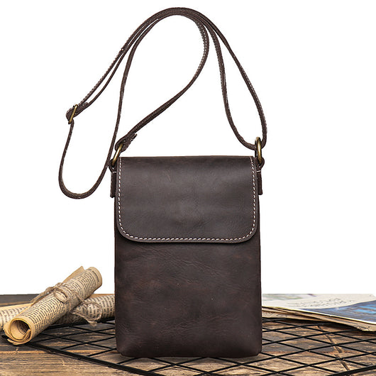 Bolso Bandolera Unisex de Cuero Crazy Horse Premium - Image 14