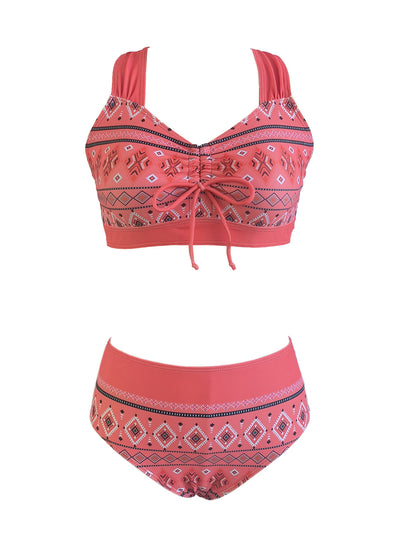 Traje de Baño Multicolor con Abertura Lateral para Mujer - Image 32