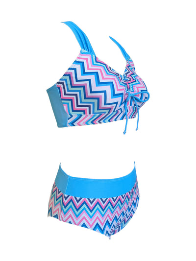 Traje de Baño Multicolor con Abertura Lateral para Mujer - Image 36