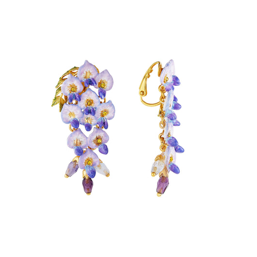 Collar con Aretes de Flor de Glicina - Accesorios de Lujo Minimalista - Image 34