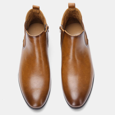 Botas Chelsea Talla Grande para Hombre - Diseño Clásico en Madera Natural - Image 34