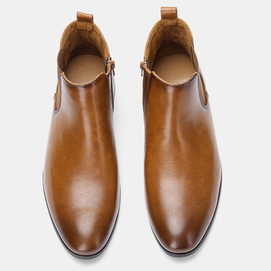 Botas Chelsea Talla Grande para Hombre - Diseño Clásico en Madera Natural - Image 34