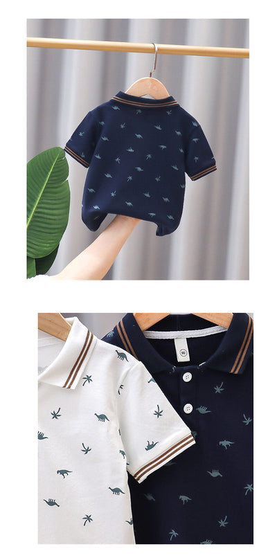 Polo Infantil de Manga Corta para Niños - Image 10