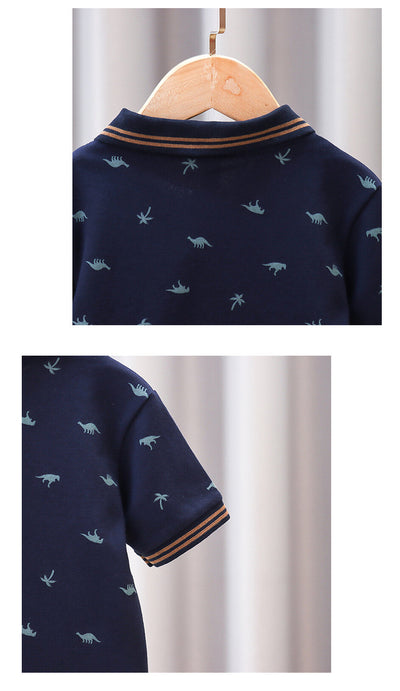 Polo Infantil de Manga Corta para Niños - Image 12