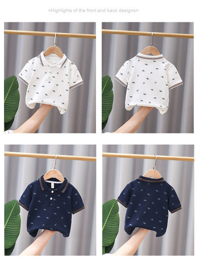Polo Infantil de Manga Corta para Niños - Image 13