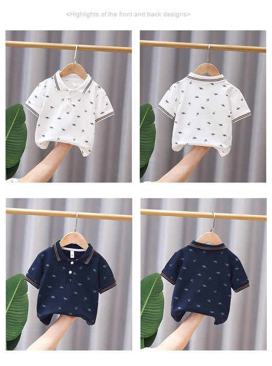 Polo Infantil de Manga Corta para Niños - Image 13