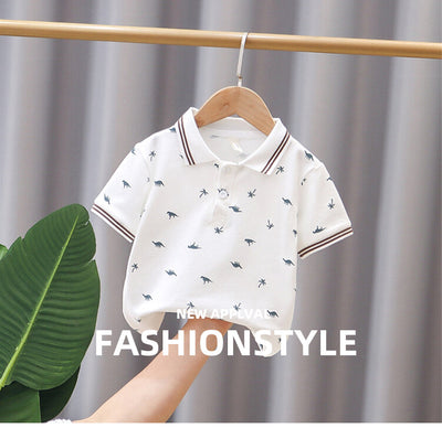 Polo Infantil de Manga Corta para Niños - Image 17