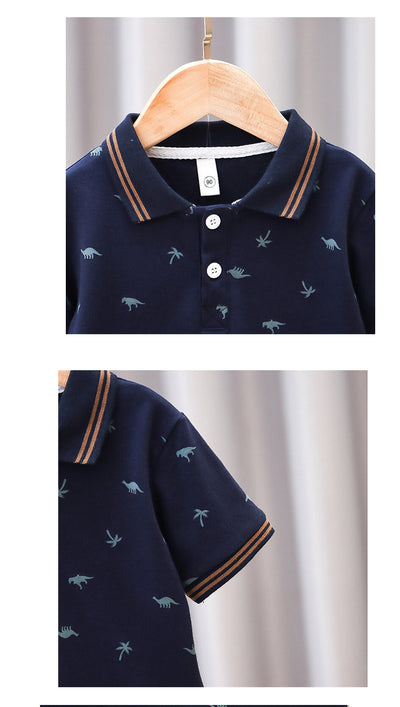 Polo Infantil de Manga Corta para Niños - Image 20
