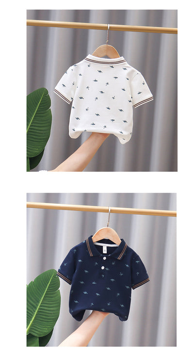 Polo Infantil de Manga Corta para Niños - Image 21