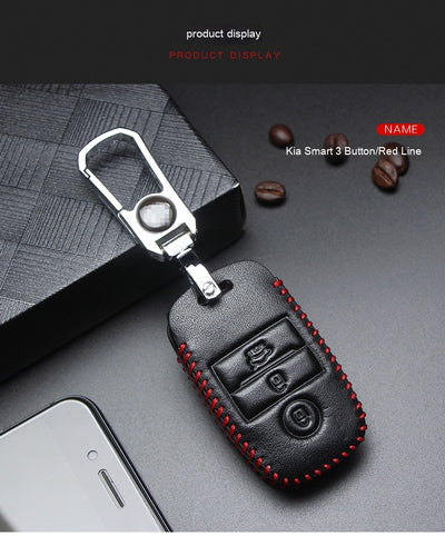 Funda de Cuero Genuino para Llaves del Auto - Image 24