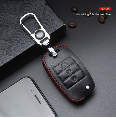 Funda de Cuero Genuino para Llaves del Auto - Image 28