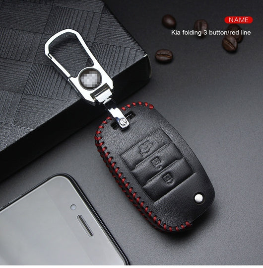 Funda de Cuero Genuino para Llaves del Auto - Image 28