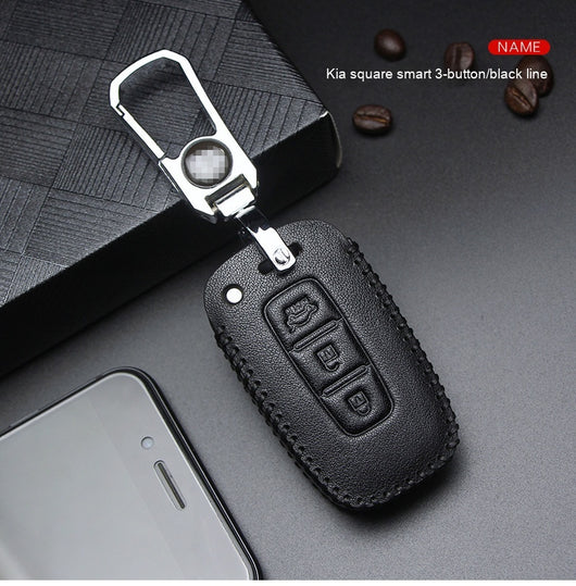 Funda de Cuero Genuino para Llaves del Auto - Image 30