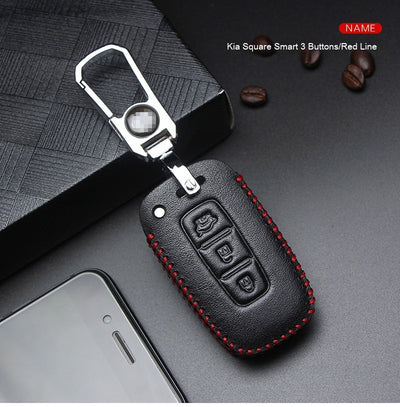 Funda de Cuero Genuino para Llaves del Auto - Image 31