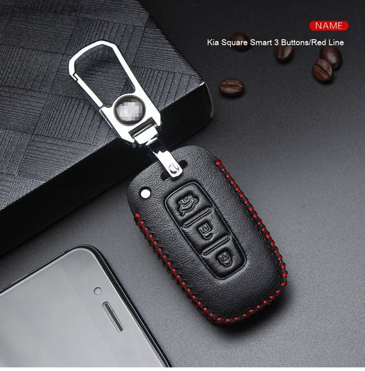 Funda de Cuero Genuino para Llaves del Auto - Image 31