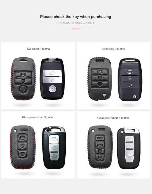 Funda de Cuero Genuino para Llaves del Auto - Image 32