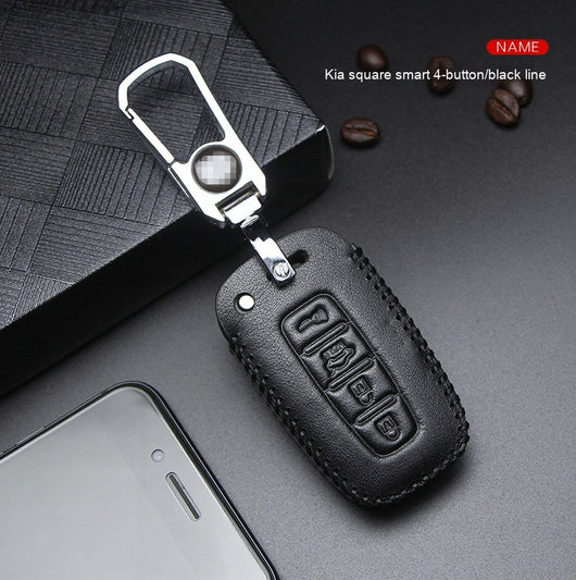 Funda de Cuero Genuino para Llaves del Auto - Image 33