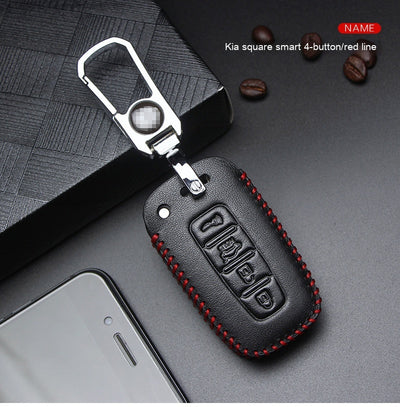 Funda de Cuero Genuino para Llaves del Auto - Image 34