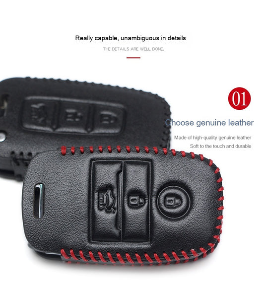 Funda de Cuero Genuino para Llaves del Auto - Image 35