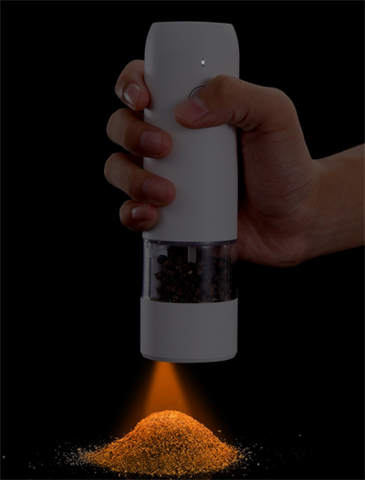 Molinillo Eléctrico Recargable de Sal y Pimienta con Luz LED y Ajuste de Grosor - Image 17