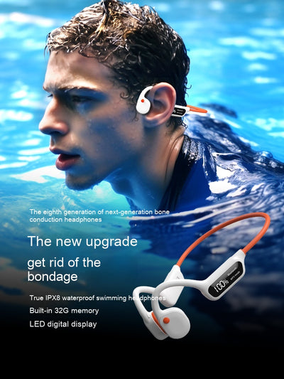 Auriculares Deportivos Inalámbricos con Conducción Ósea Resistentes al Agua - Image 5