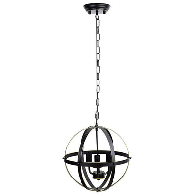 Lámpara Industrial Retro de Hierro Forjado para el Hogar - Image 11