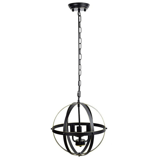 Lámpara Industrial Retro de Hierro Forjado para el Hogar - Image 11