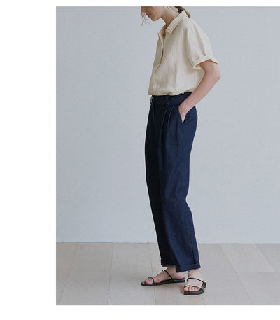 Camisa de Lino Puro con Textura Francesa para Mujer - Image 33