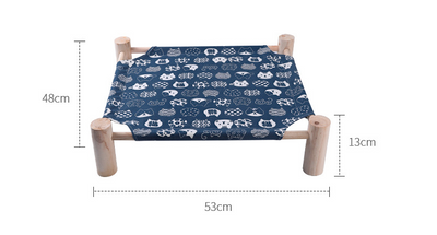 Hamaca Colgante para Gatos con Marco de Madera - Impermeable - Image 7