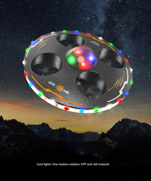 Dron Platillo Volador Luminoso Resistente a Caídas para Niños - Image 29