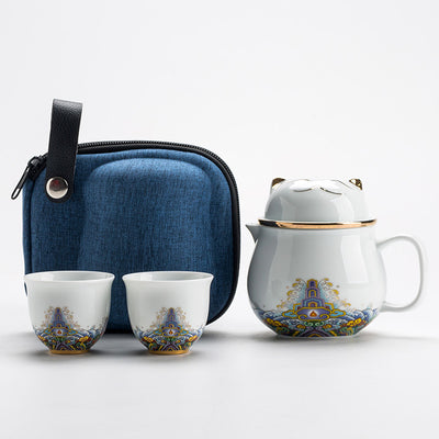 Juego de Té para Viajeros en Cerámica - Image 11