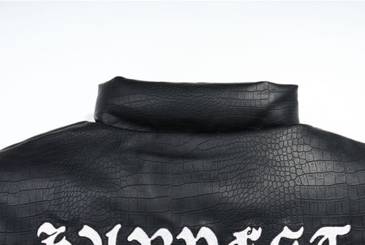 Chaqueta de Algodón con Bordado de Cocodrilo y Letras para Hombre - Image 23