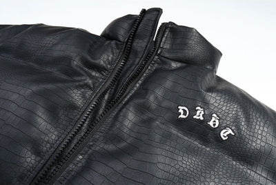 Chaqueta de Algodón con Bordado de Cocodrilo y Letras para Hombre - Image 25