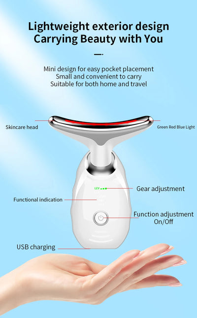 Dispositivo LED de Terapia Fotónica para Rejuvenecimiento Facial y Reafirmación de Piel - Image 22
