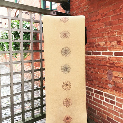 Tapete de Yoga de Corcho con los 7 Chakras - Image 13