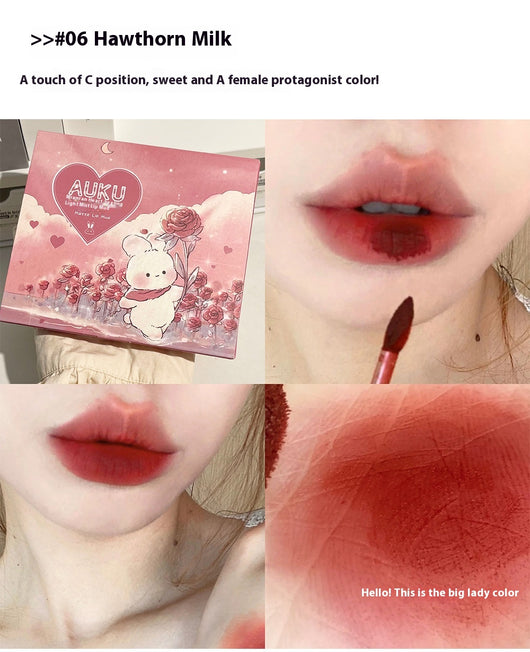 Set de 6 Labiales Mate Velvetado Blanco - Acabado Profesional para Fiestas - Image 14