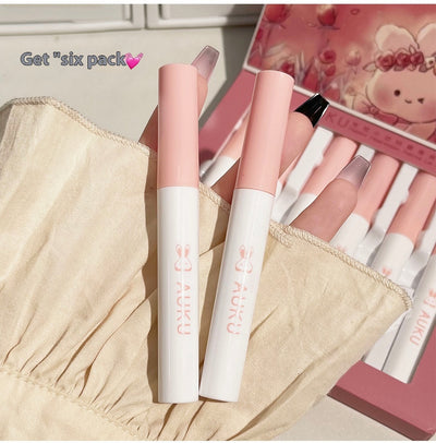Set de 6 Labiales Mate Velvetado Blanco - Acabado Profesional para Fiestas - Image 17