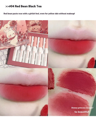 Set de 6 Labiales Mate Velvetado Blanco - Acabado Profesional para Fiestas - Image 21