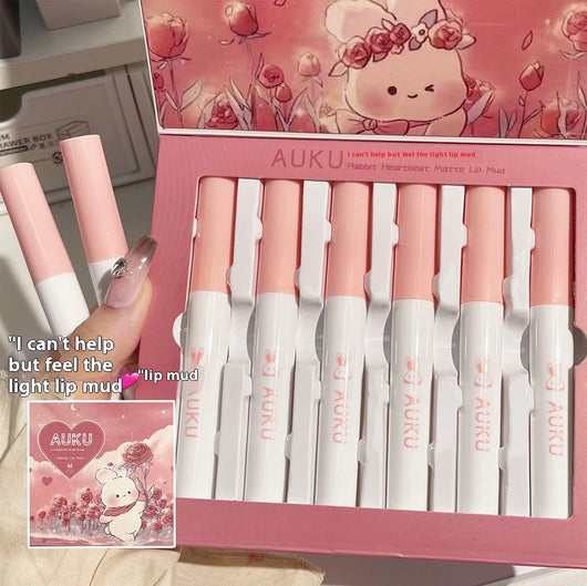 Set de 6 Labiales Mate Velvetado Blanco - Acabado Profesional para Fiestas - Image 24